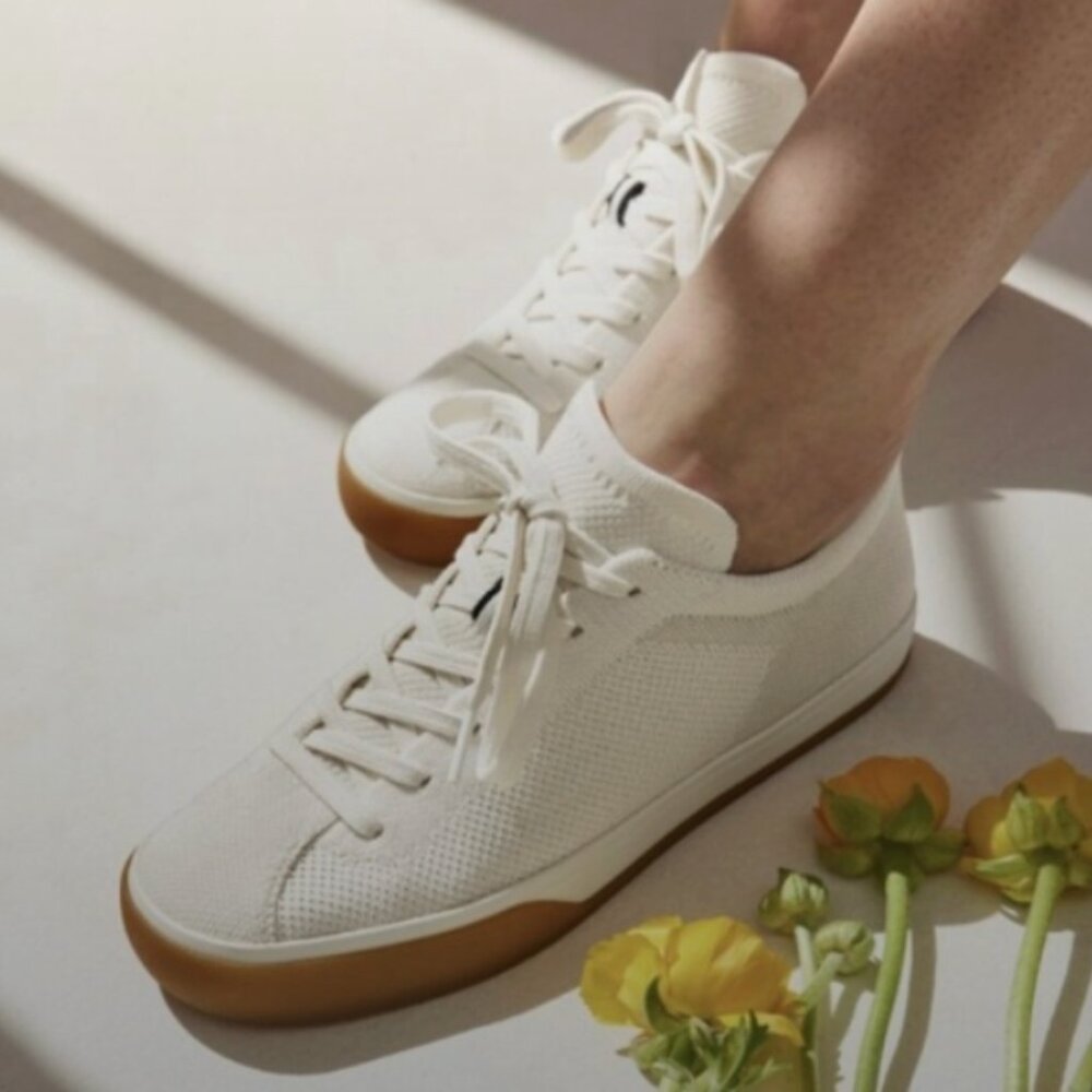 Rothy's White Knit Sneakers